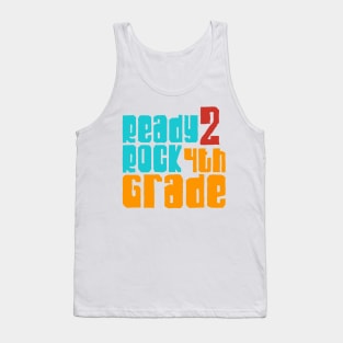 Ready to rock 4th grade Tank Top